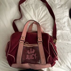 Vintage juicy couture duffle bag